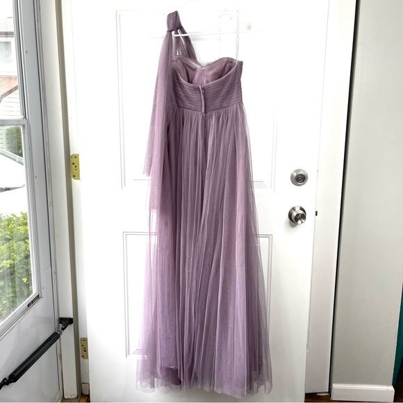 Jenny Yoo Bridesmaid Homecoming Dress Annabelle Lilac Size 0 - Picture 2 of 10